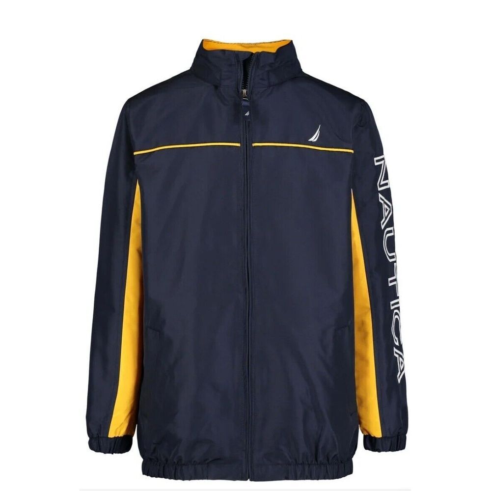 Brand New with Tag Nautica Blue‎ Windbreaker Jackets Boys Sizes S(8) - L(14-16) - Picture 5 of 8